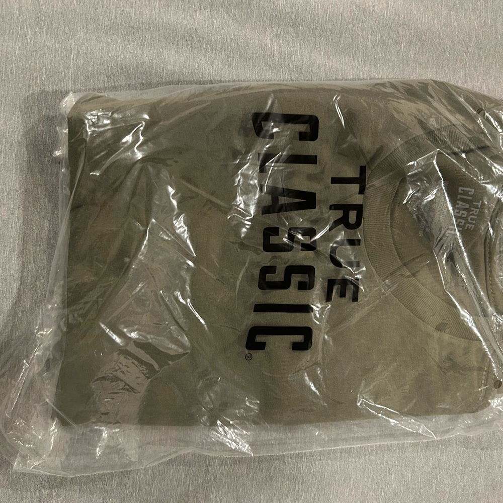 True Classic Olive Green T-Shirt